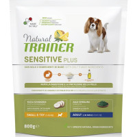 Trainer Natural Sensitive Plus гипоаллергенный сухой корм для взрослых собак мелких пород c кроликом 800 г