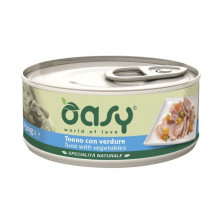 Oasy Wet dog Specialita Naturali Tuna Vegetables дополнительное питание для взрослых собак с тунцом и овощами в консервах - 150 г (1 шт)