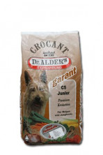 Dr. Alder's C5 Junior Crocant Premium для щенков, молодых собак, беременных и кормящих сук с говядиной и рисом 6 кг