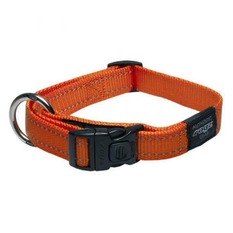 Ошейник для собак ROGZ Utility L-20мм  340-560 мм (Оранжевый HB06D)