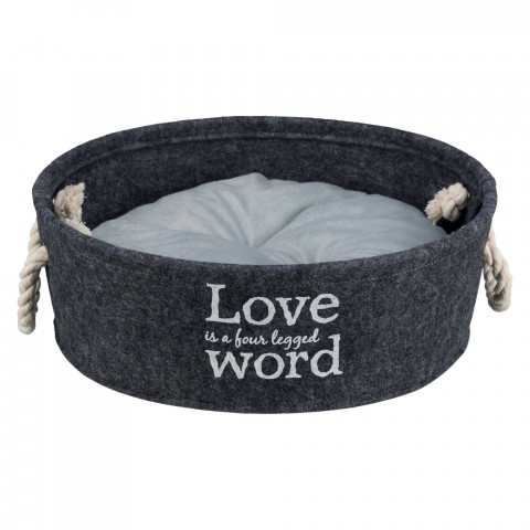 Trixie Лежак Lian, ø 45 см, серый