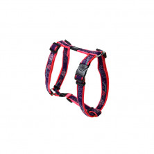 Rogz Шлейка для крупных собак регулируемая SJ02X, красная