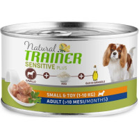 Trainer Natural Sensitive Plus Mini Adult влажный корм для собак мелких пород с кониной и рисом - 150 г