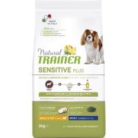 Trainer Natural Sensitive Plus гипоаллергенный сухой корм для взрослых собак мелких пород с кониной 2 кг