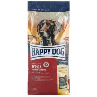 Happy Dog Supreme Sensible Africa корм для собак для здоровья кожи и шерсти, страус с картофелем 12.5 кг