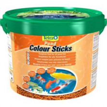 Tetra Pond Color Sticks корм для прудовых рыб палочки для окраски - 10 л