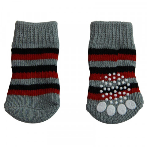 Triol S005 XL носки для собак, цвета в ассортименте, 140х50х1 мм, 4 штуки