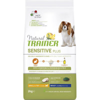Trainer Natural Sensitive Plus гипоаллергенный сухой корм для взрослых собак мелких пород c кроликом 2 кг