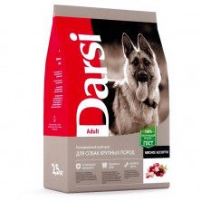 Darsi Adult сухой корм для взрослых собак крупных пород мясное ассорти 2,5 кг