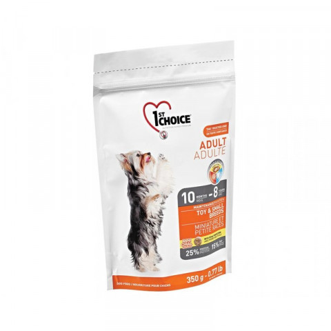 1st Choice Adult для взрослых собак миниатюрных и мелких пород с курицей - 350 гр