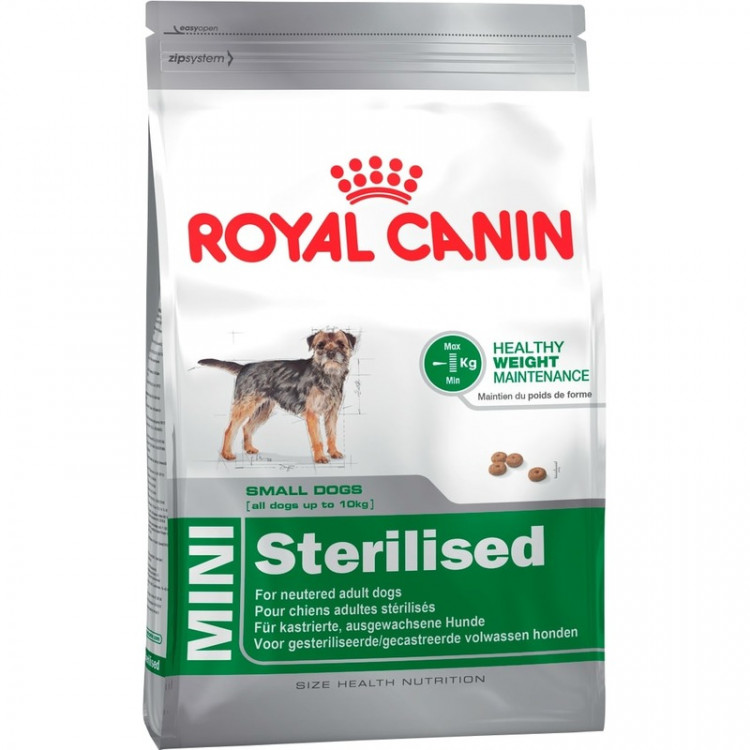 Сухой корм Royal Canin Mini Sterilised для взрослых стерилизованных собак мелких пород 4 кг