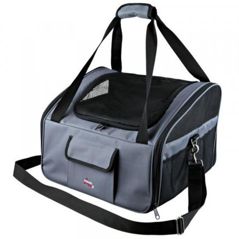 Сумка-переноска Trixie для собак 44х30х38 см серо-черная 1 ш