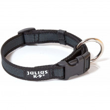 Julius-K9 ошейник для собак Color & Gray, 27-42 см/2 см, черно-серый