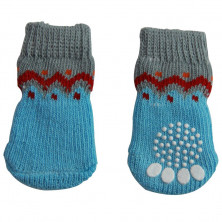 Triol S006 L носки для собак, цвета в ассортименте, 90х35х1 мм, 4 штуки