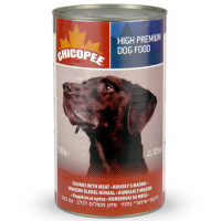Chicopee Dog Chunks Meat консервы для собак всех пород и возрастов с кусочками говядины в соусе - 1,23 кг