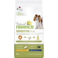 Trainer Natural Sensitive Plus гипоаллергенный сухой корм для взрослых собак мелких пород c кроликом 7 кг