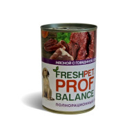 Freshpet Prof Balance влажный корм для щенков всех пород с говядиной, сердцем и рисом в консервах - 410 г