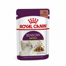 Royal Canin Sensory smell паучи для взрослых кошек стимулирующие обонятельные рецепторы, кусочки в соусе - 85 г