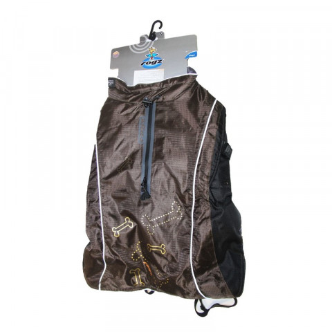 Rogz попона утепленная, длина спины собаки 40 см светло-коричневая 1 ш