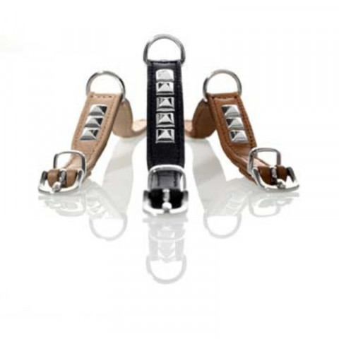 Hunter ошейник для собак Rocky Elk 30 (23-27)/1,6 см кожа лося черный