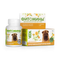 Veda Фитомины функциональный корм для собак с противоаллергическим фитокомплексом- 50 г