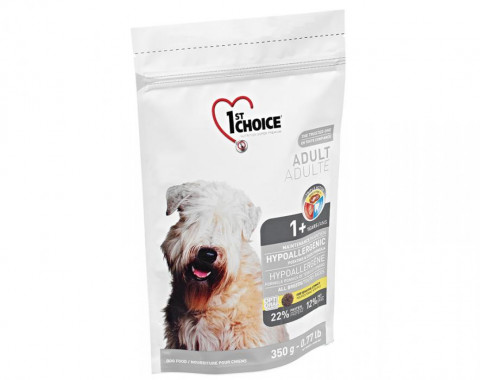 1st Choice Adult для взрослых собак гипоаллергенный с уткой и картофелем - 350 гр