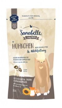 Bosch Sanabelle Snack подушечки с курицей и молоком лакомство для кошек - 55 г
