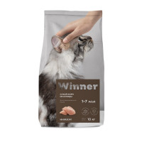 Сухой корм Winner для стерилизованных кошек с курицей - 10 кг