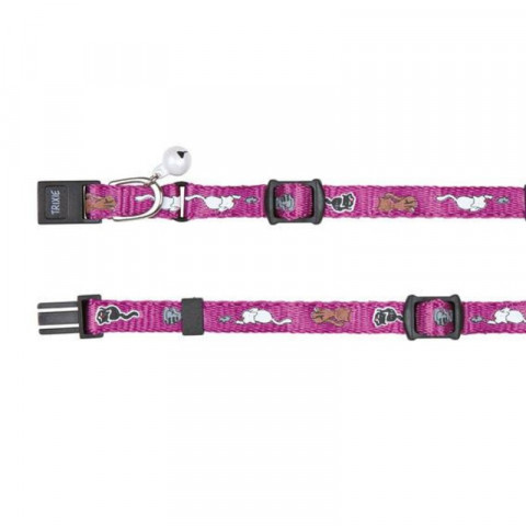 Trixie Ошейник для котят, нейлон с рисунком 1 ш