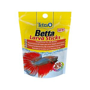 Tetra Betta LarvaSticks корм для петушков и других лабиринтовых рыб в форме мотыля - 5 г (саше) - 5 г