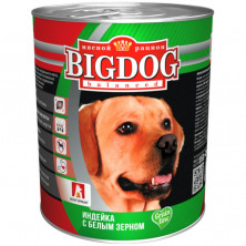 Зоогурман Big Dog Grain line влажный корм для взрослых собак всех пород с индейкой и белым зерном - 850 г