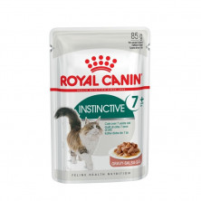 Royal Canin Instinctive влажный корм для кошек старше 7 лет с кусочками мяса в желе 85 г