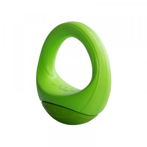 Rogz игрушка- ПопАпс, резина в форме бублика, тип ванька-встанька, 120 мм, PU02L, лайм