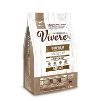 Vivere Mini Adult сухой корм для взрослых собак мелких пород со вкусом буйвола - 3 кг