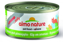 Almo Nature Legend Adult Cat Chicken&Pineapple консервированный корм с цельными кусочками курицы и ананасом для взрослых кошек - 70 г