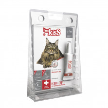 Ms. Kiss капли инсектоакарицидные для кошек весом более 4 кг