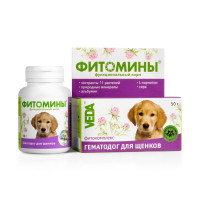 Veda Фитомины Гематодог функциональный корм для щенков- 50 г