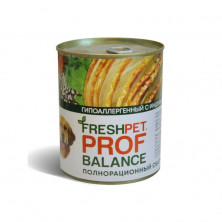 Freshpet Prof Balance влажный корм для собак всех пород с индейкой и тыквой в консервах - 850 г
