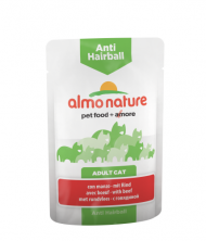 Almo Nature Functional Adult Cat Anti-Hairball with Beef консервы с говядиной для вывода шерсти у взрослых кошек - 70 г