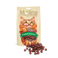Molina для кошек Утиные кусочки, 80г