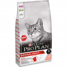 Сухой корм Pro Plan Cat Adult Original OPTI-Senses для взрослых кошек с лососем 10 кг