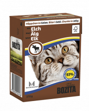 Bozita кусочки в желе со вкусом мяса лося для кошек - 370 г