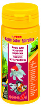 Sera Goldy Color Spirulina Корм для золотых рыб в гранулах для улучшения окраски - 50 мл