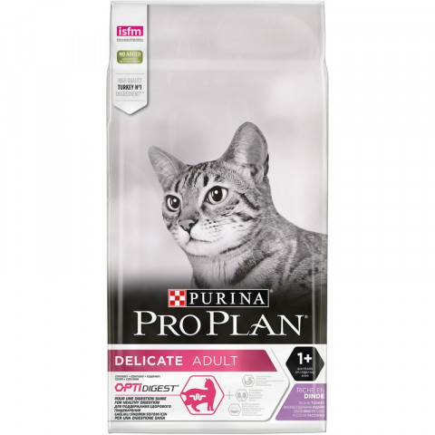 Purina Pro Plan Delicate при чувствительном пищеварении, с индейкой 10 кг