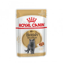 Royal Canin British Shorthair Adult паучи для взрослых британских короткошерстных кошек в соусе - 85 г