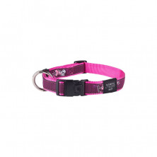 Rogz ошейник для собаки классический, обхват шеи 200-310 мм, HB01CK, розовый