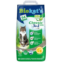 Biokat’s Classic Fresh наполнитель для кошачего туалета комкующийся c ароматизатором - 20 л 19.812 л