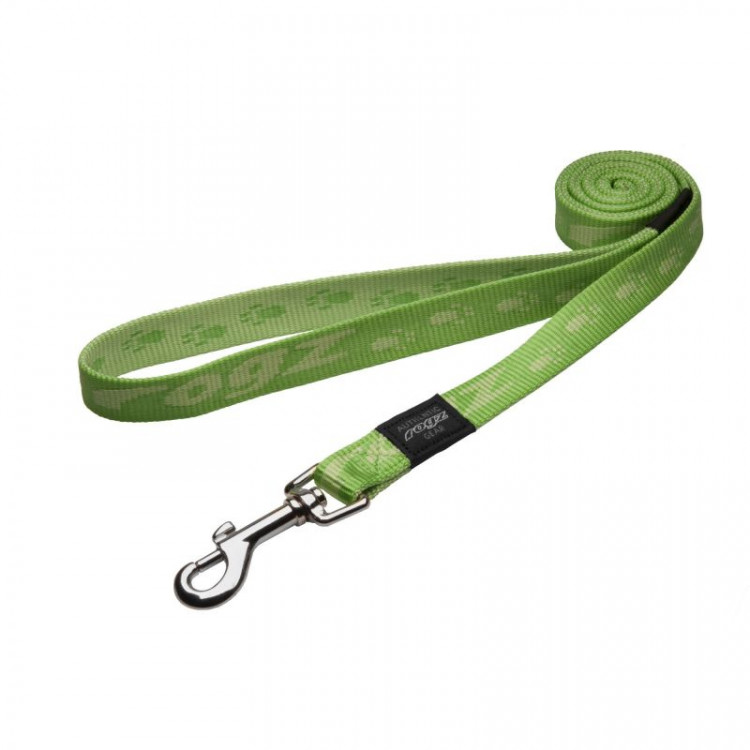 Поводок удлиненный для собак ROGZ Alpinist L-20мм 1,8 м (Зеленый)