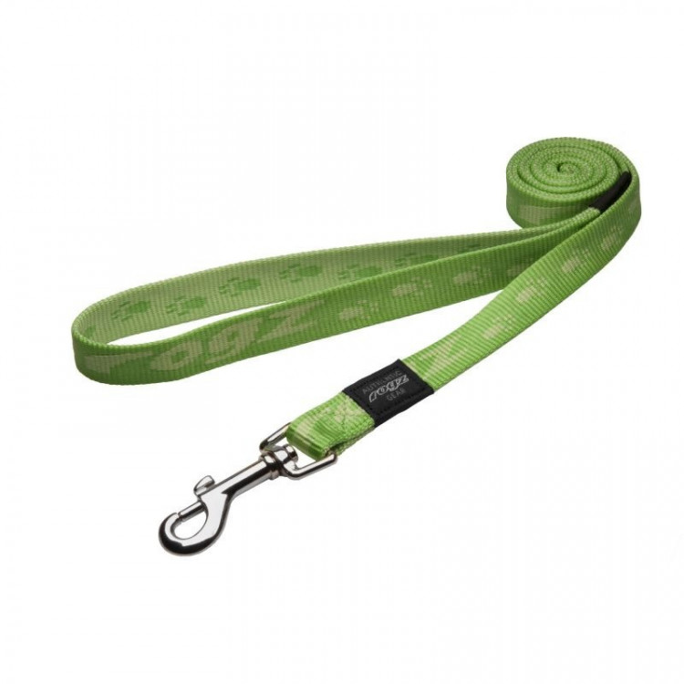 Поводок удлиненный для собак ROGZ Alpinist L-20мм 1,8 м (Зеленый)