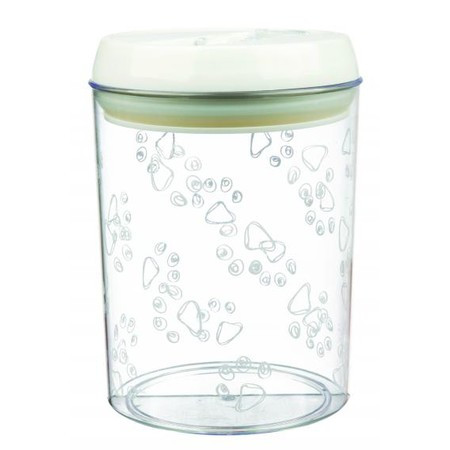 Контейнер для еды и лакомств Trixie для собак пластиковый 1,5 л/ф12x17,5 см белый